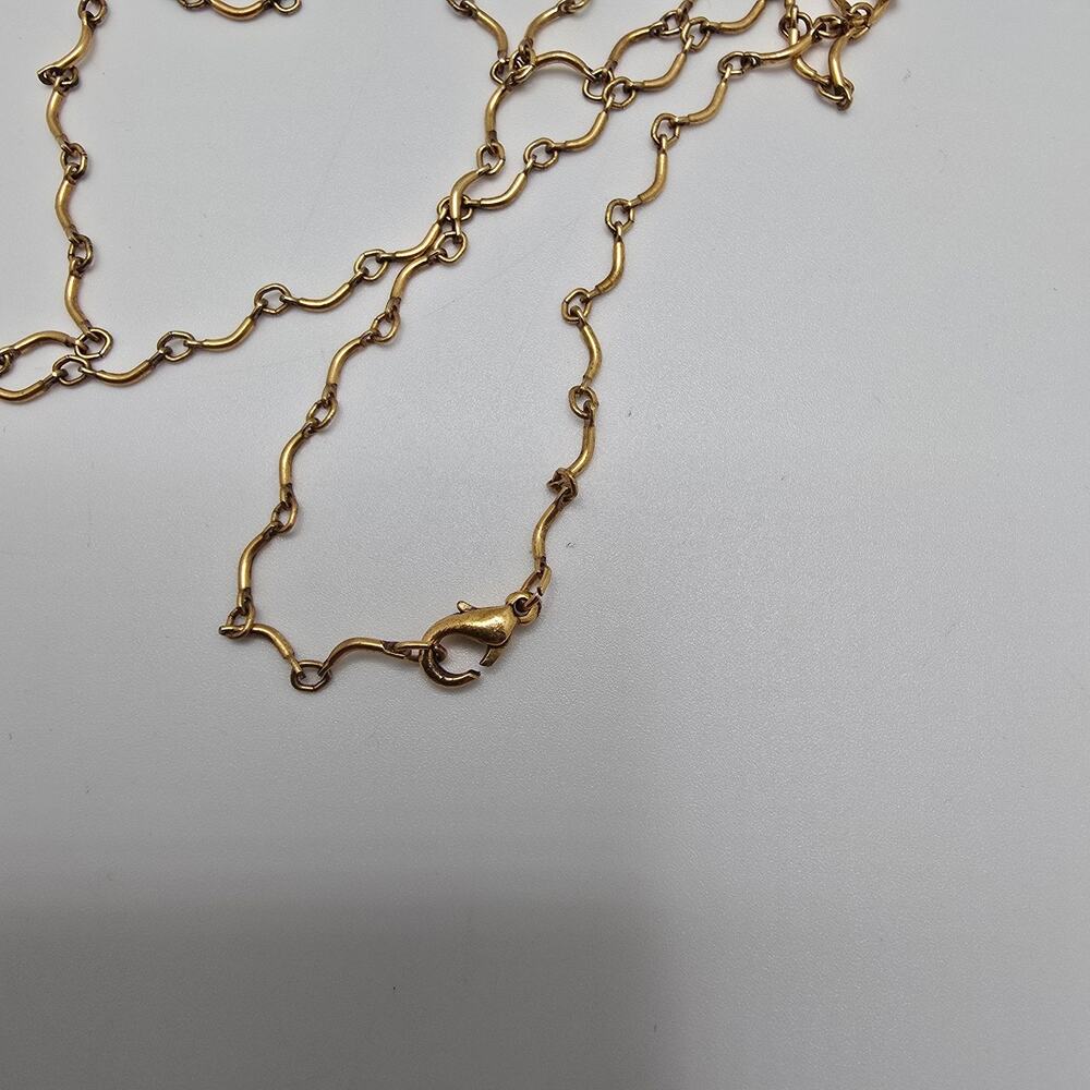 Alex and Ani Miraculous Medal Necklace 24 Inch Gold Tone 2012 Used - Picture 5 of 5